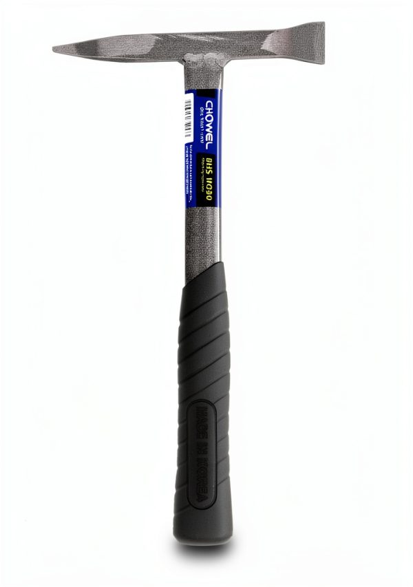 CHOWEL BHS-W330 Welding Chipping Hammer – 13 oz Lightweight Forged Steel Slag & Spatter Removal Tool with Shock-Reduction Rubber Grip for Welders & Metal Fabricators-0