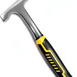 Sheet Metal Hammer 16oz PoDhey Flat Head High Carbon Steel Rubber Grip-0