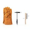 Rustark Welding Slag Removal Kit - 3 Pack with 10in Hammer, Wire Brush-1