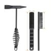 Chipping Hammer and Wire Brush Set - 10.6 in Heavy Duty Welding Hammer-1