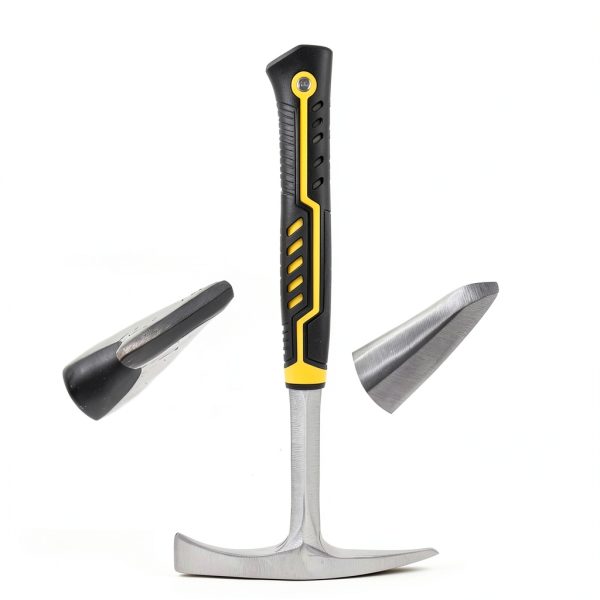 JOYFUL&HOPEFUL 12.6" Heavy Duty Chipping Hammer with Wire Brush for-3