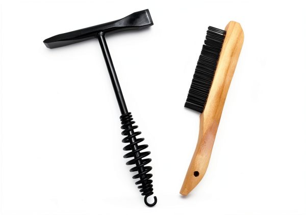 Welding Chipping Hammer with Coil Spring Handle,10.5",Cross Chisel and Vertical Chisel-3