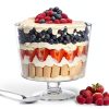 Ravenhead 41.612 Entertain 20cm Footed Trifle Bowl - Modern Glass-1