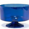 Simply Elegant Plastic Trifle Pedestal Container 4.5" Royal Blue-1