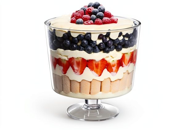 Ravenhead 41.612 Entertain 20cm Footed Trifle Bowl - Modern Glass-2