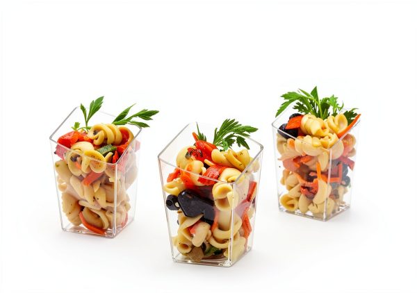 Fineline Settings Tiny Trifle Dessert Cup, 2.2 oz, Clear-3
